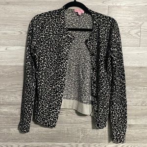 Lilly Pulitzer Cheetah Cardigan
